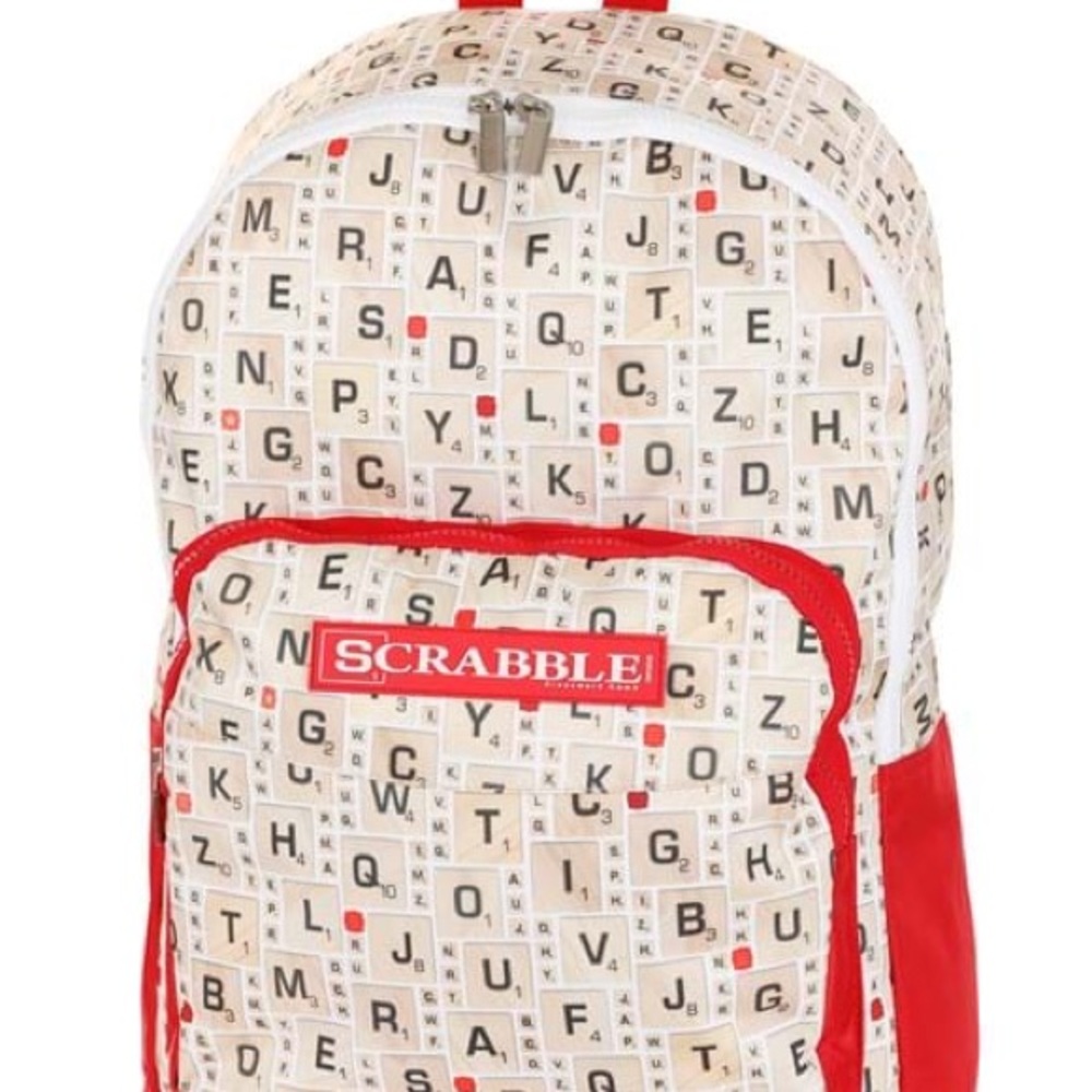 Scrabble AOP Backpack - Picture 2 of 3